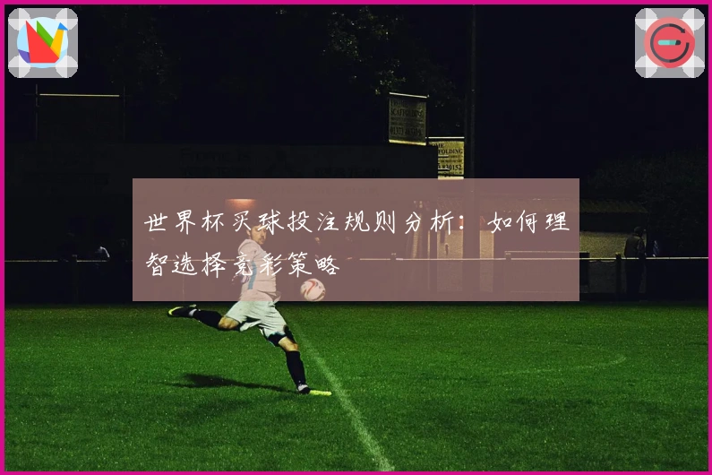 世界杯买球投注规则分析：如何理智选择竞彩策略